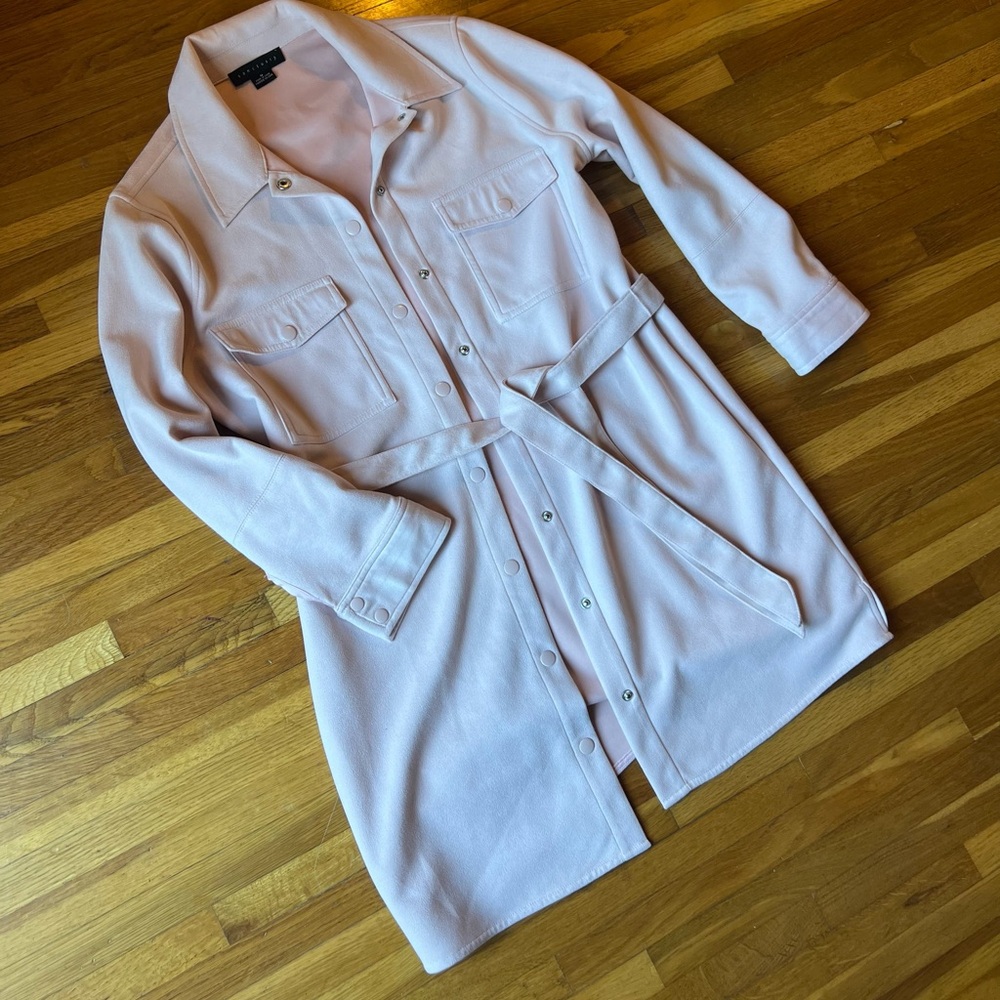 Like New Pale Pink Trench